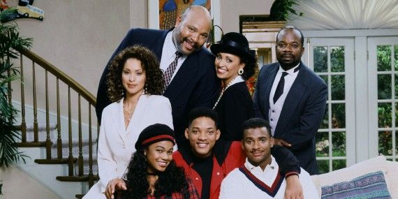 Will Smith With the Fresh Prince of Bel-Air Cast