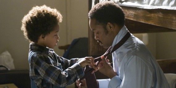 Will Smith and Jaden Smith in The Pursuit of Happyness