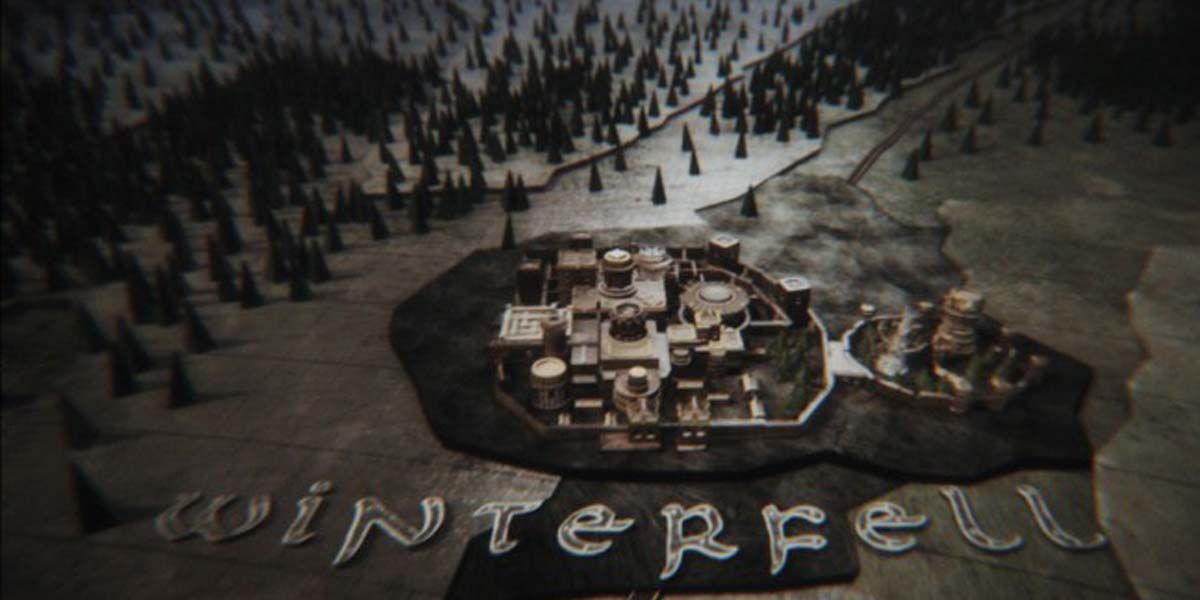 Winterfell in Game of Thrones