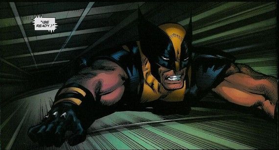 Wolverine Marvel Comics Bullet Train