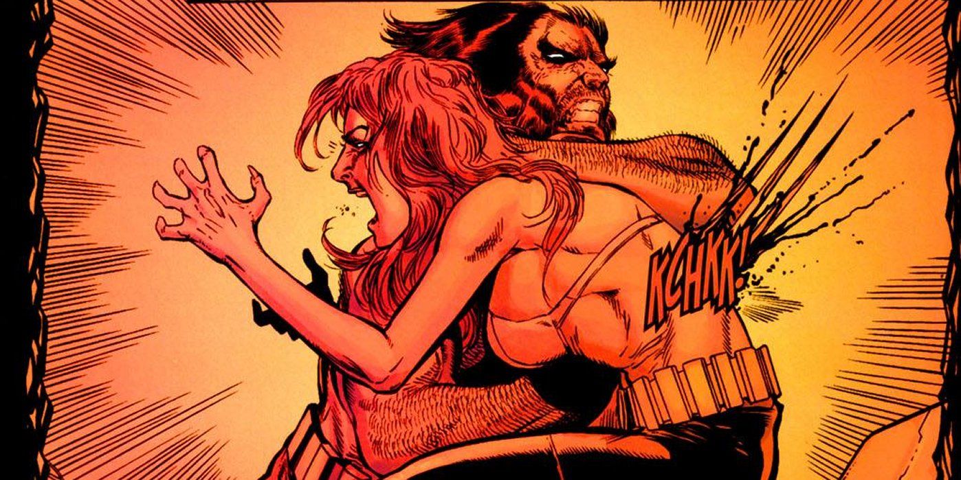 Wolverine killing Jean Grey Phoenix