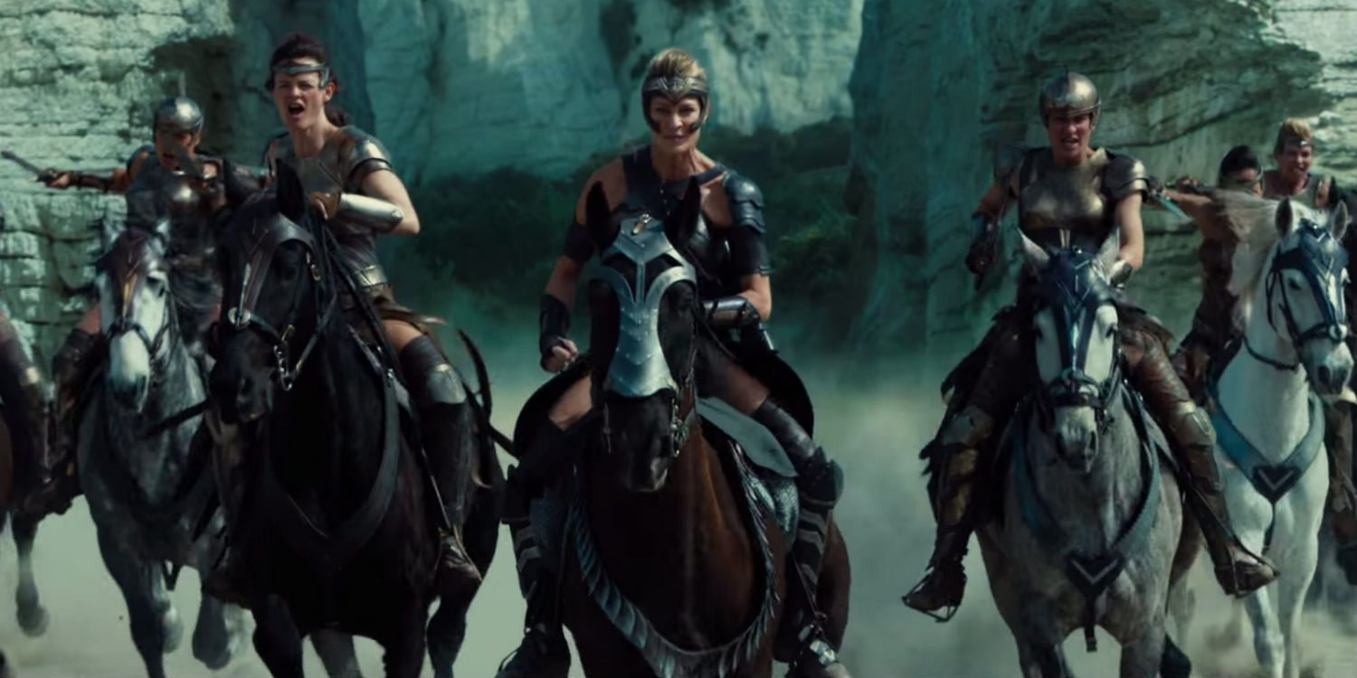 Wonder Woman Comic Con Trailer Breakdown Antiope