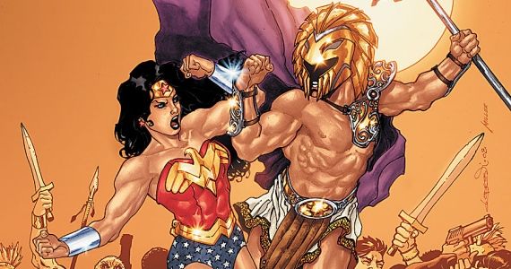 Wonder Woman Hercules Comic Fight