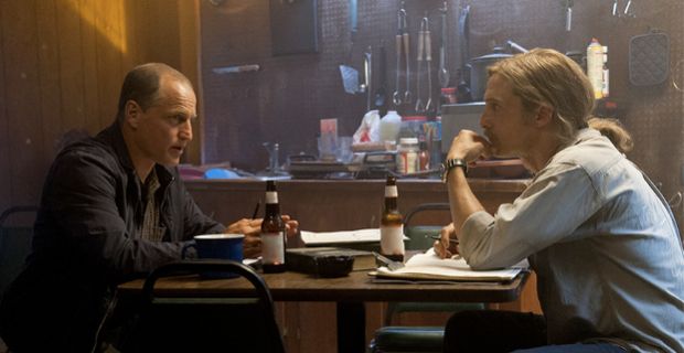 Woody Harrelson and Matthew McConaughey in True Detective Season 1 Episode 7