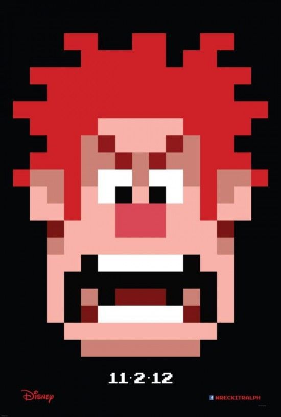 First Poster for ‘Wreck-It Ralph’ Goes 8-Bit