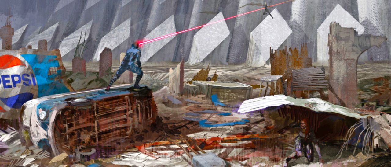 X-Men Apocalypse Cyclops Storm Concept Art