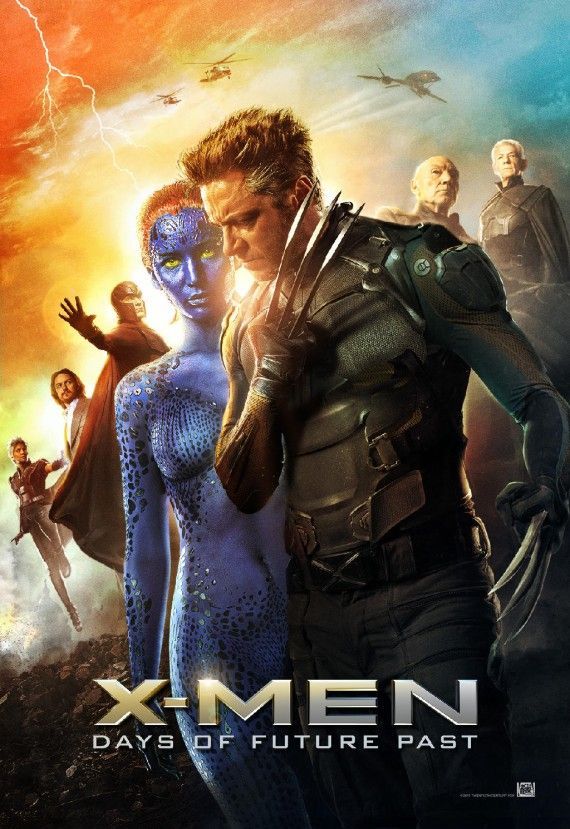 X-Men Days of Future Past - Cast poster