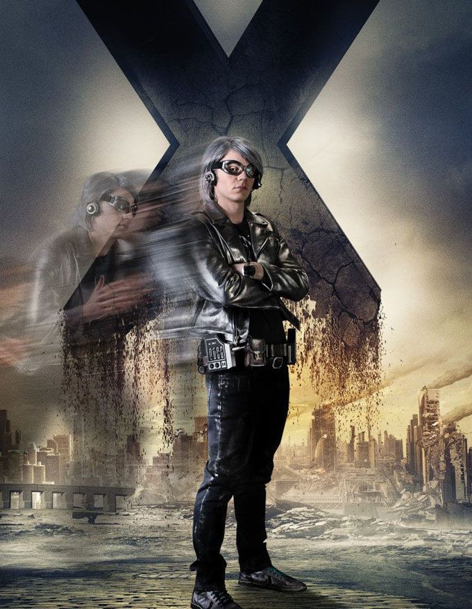 X-Men Days of Future Past Character Poster Quicksilver