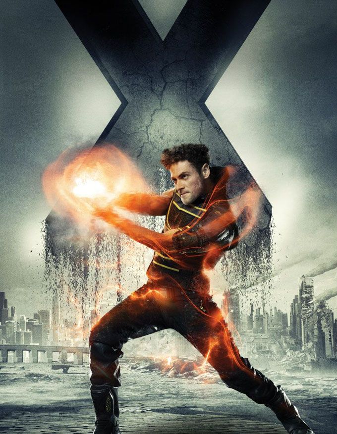 X-Men Days of Future Past Character Poster Sunspot