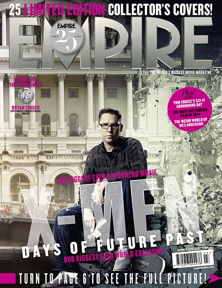 X-Men Days of Future Past Empire Cover 12 Bryan Singer Thumbnail