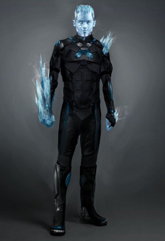 X-Men Days of Future Past - Iceman concept art
