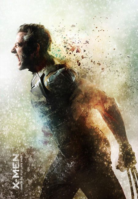 X-Men Days of Future Past Wolverine Character Movie Poster
