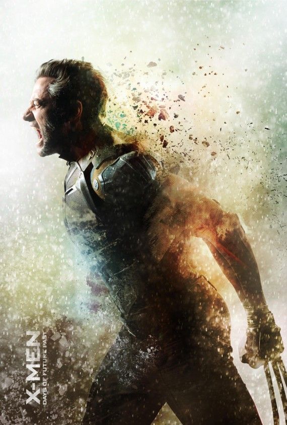 X-Men Days of Future Past - Wolverine poster