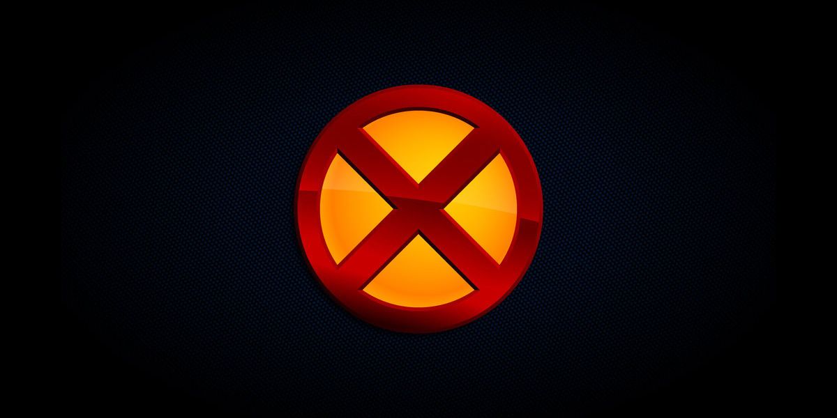 X-Men Logo Wallpaper Art by Richard Manship