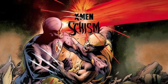 X-Men Schism Comic Cover