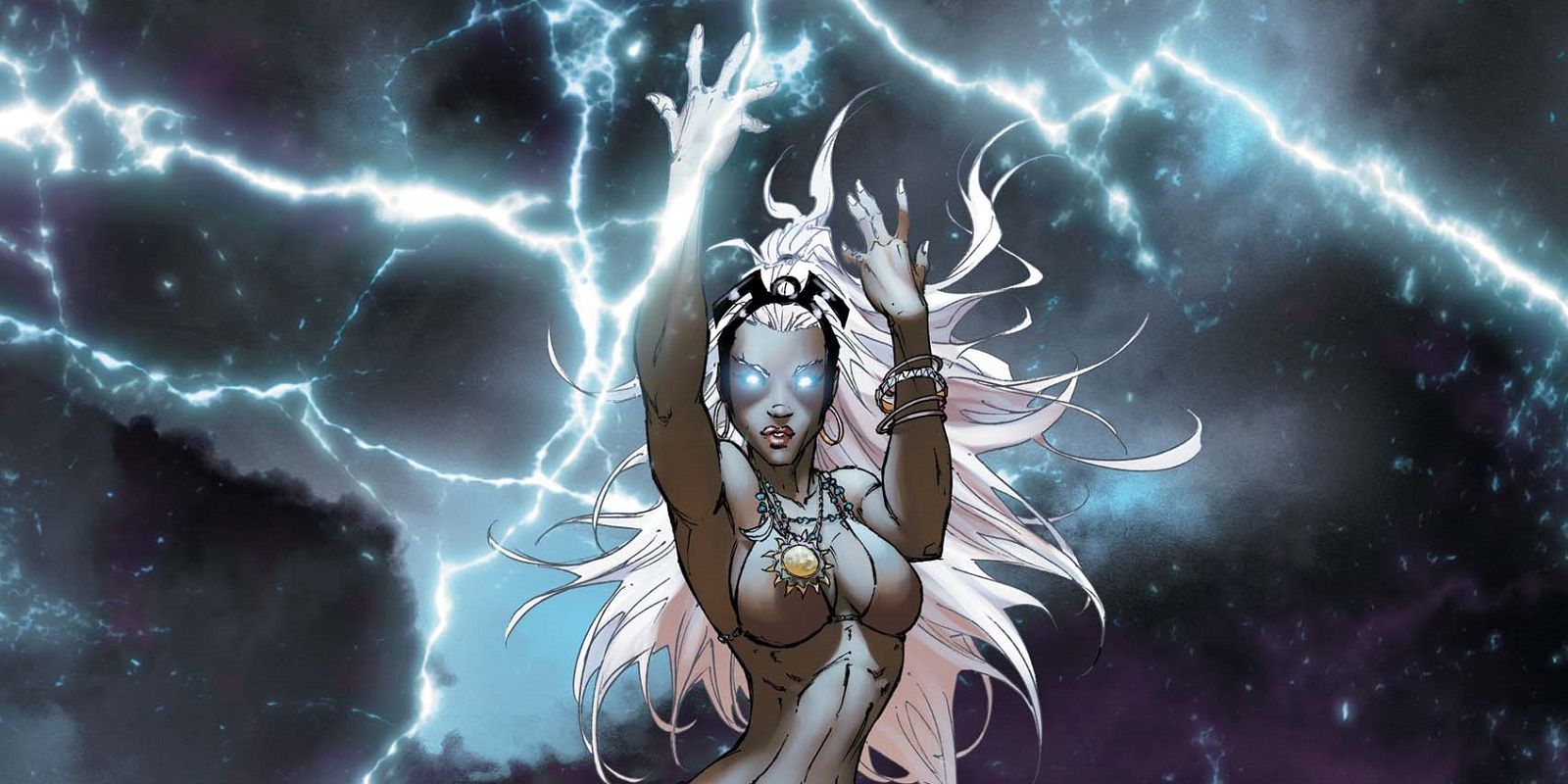 X-Men Storm Summons Lightening