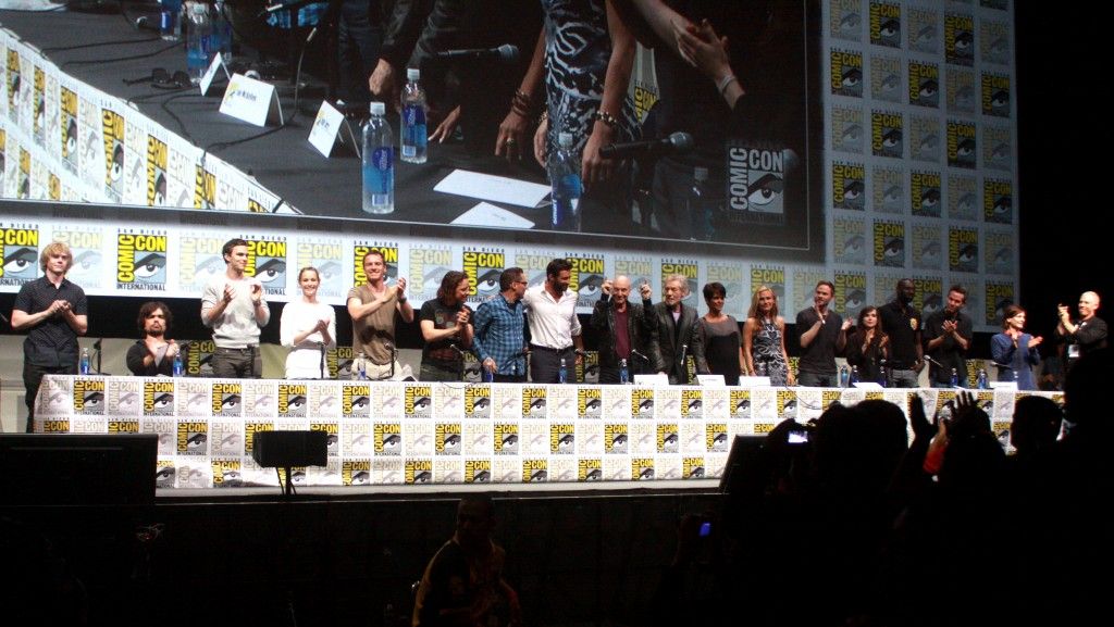 X-Men Days of Future Past Cast at Comic-Con Panel