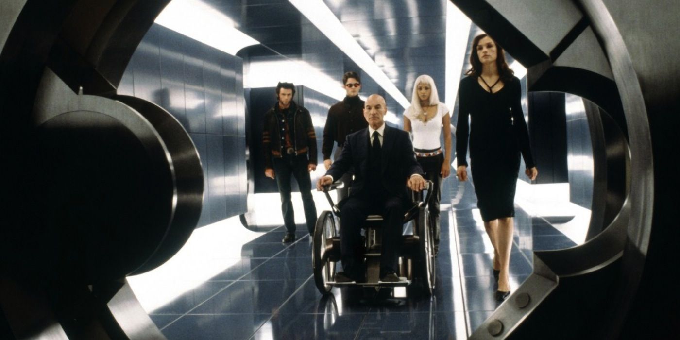 The cast of X-Men (2000)