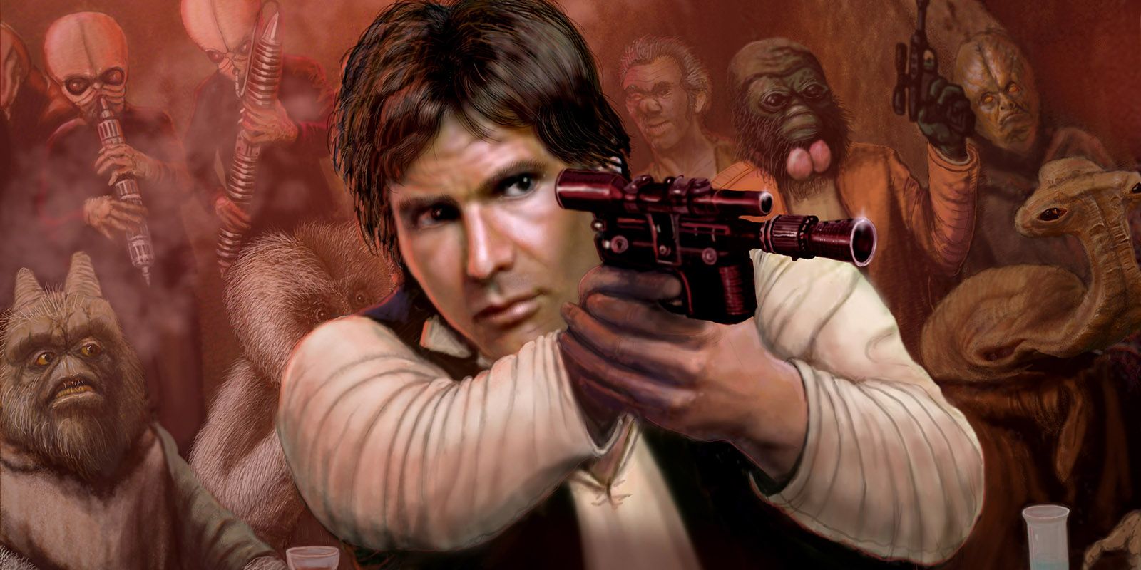 Young Han Solo Star Wars Art