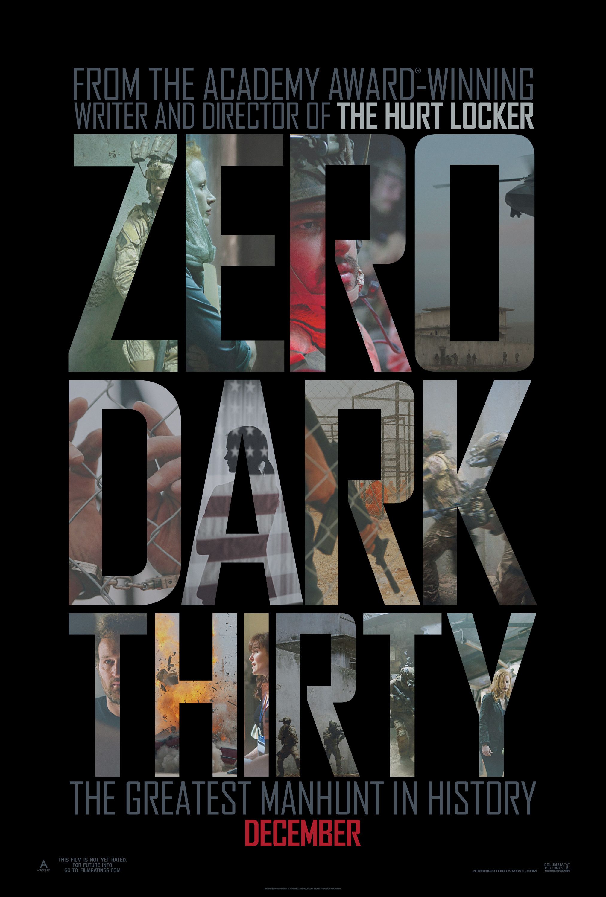 Pôster oficial de Zero Dark Thirty