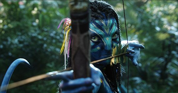 Zoe Saldana in Avatar