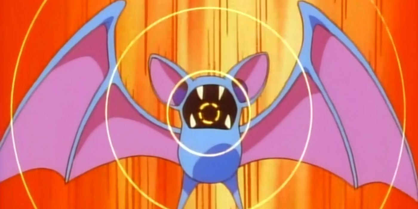 Pokemon's Zubat as seen in the anime