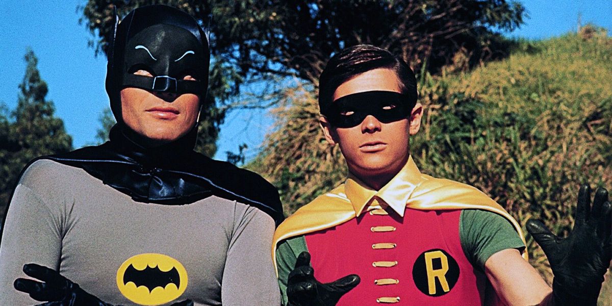 Adam West e Burt Ward em Batman