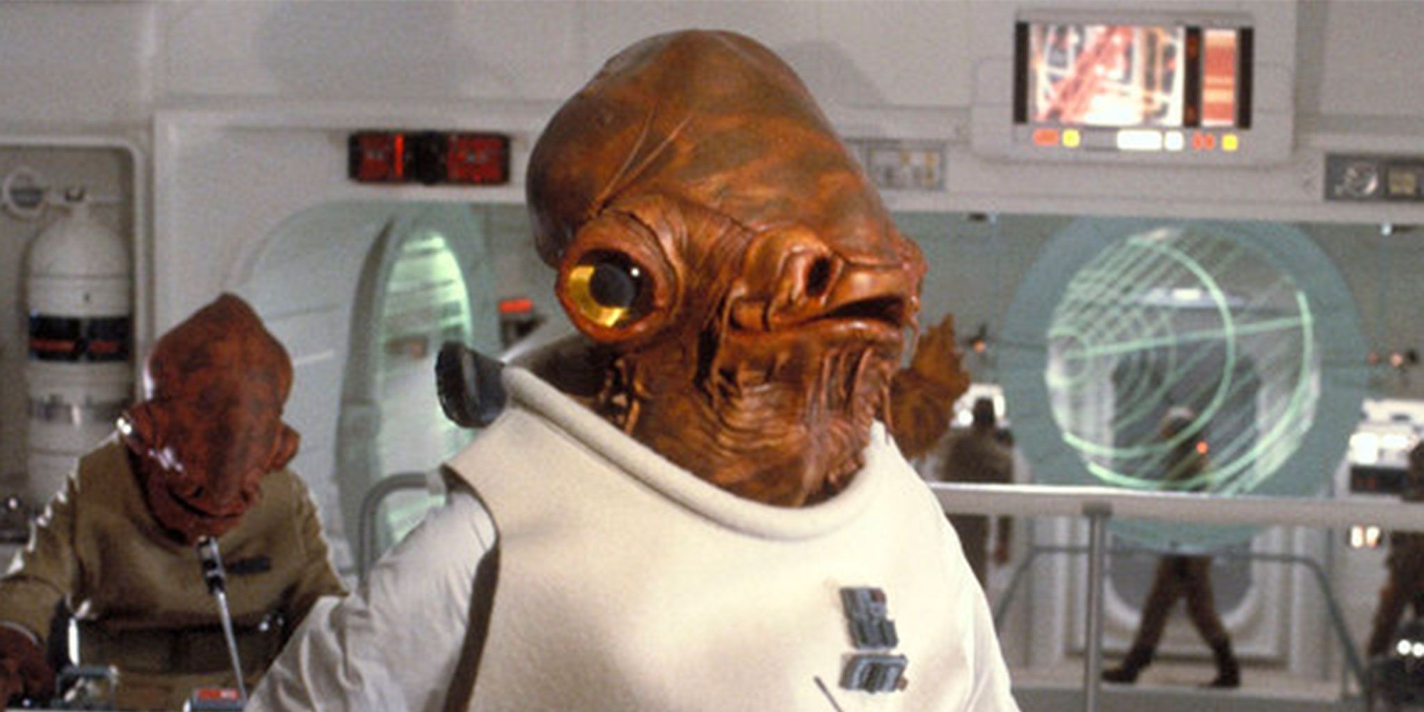Admiral Ackbar in Star Wars Return of the Jedi