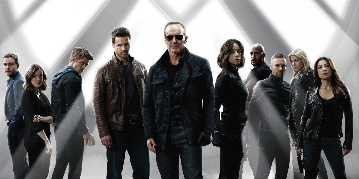 Agents of Shield group shot