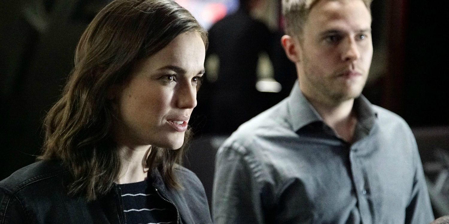 Simmons and Fitz in Agents of SHIELD season 3