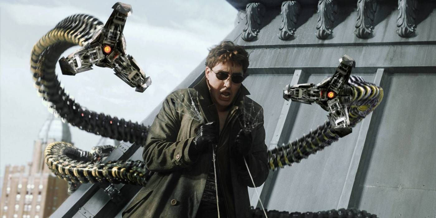 Alfred Molina as Doctor Octopus in Spiderman 2