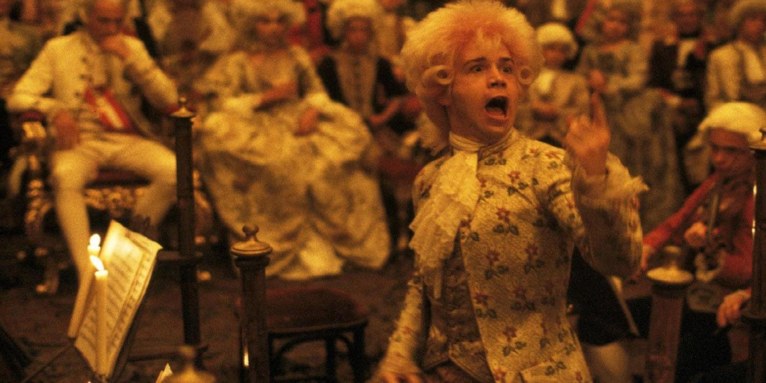 Mozart during a concert in Amadeus