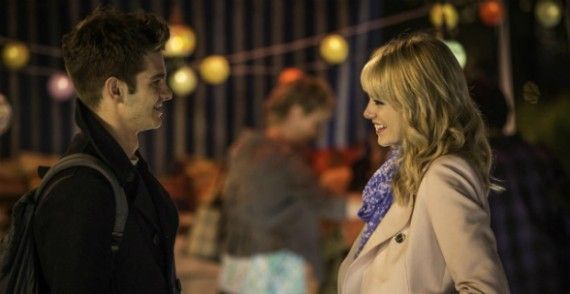 Andrew Garfield and Emma Stone in The Amazing Spider-Man 2