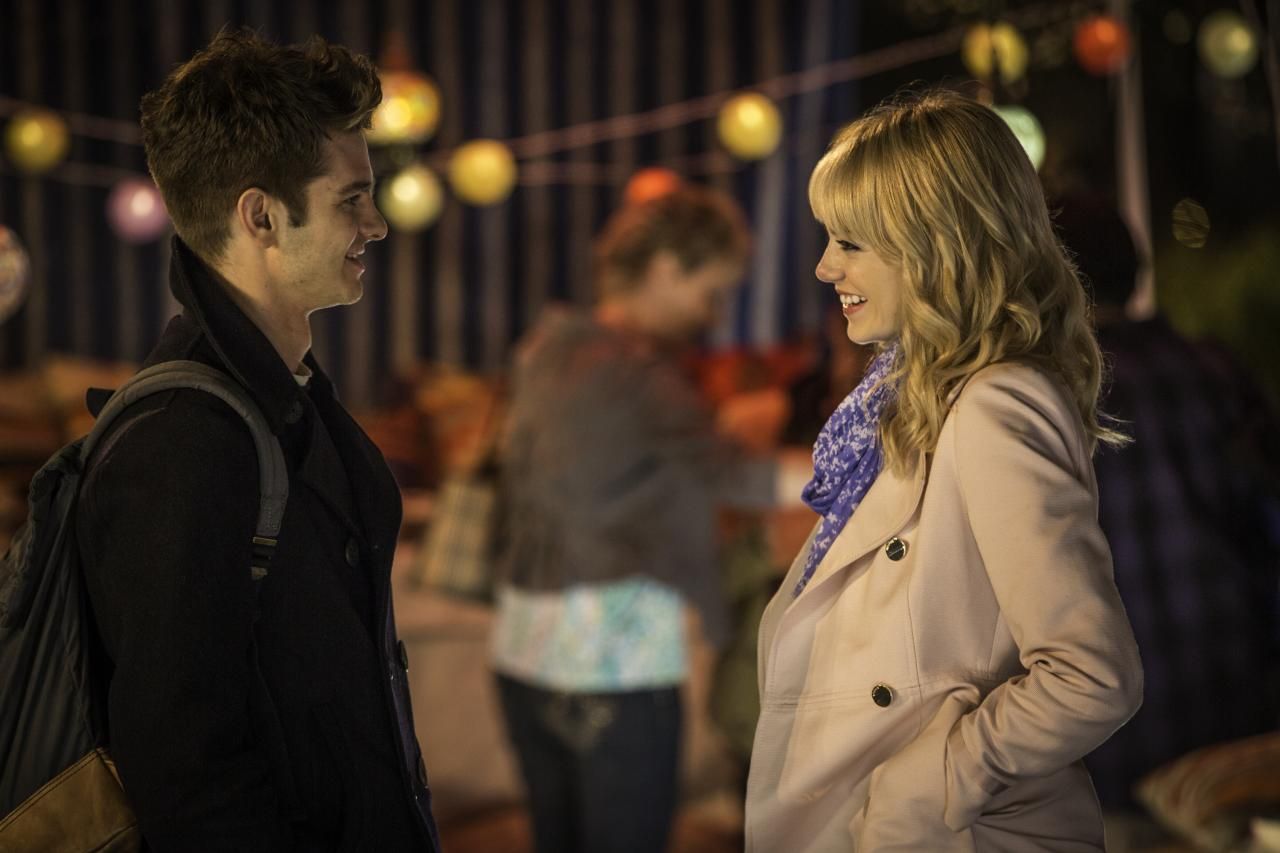 Peter and Gwen in 'Amazing Spider-Man 2'