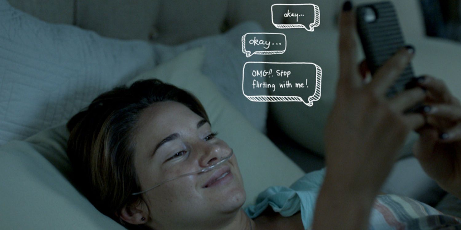 The Fault In Our Stars - texting scene