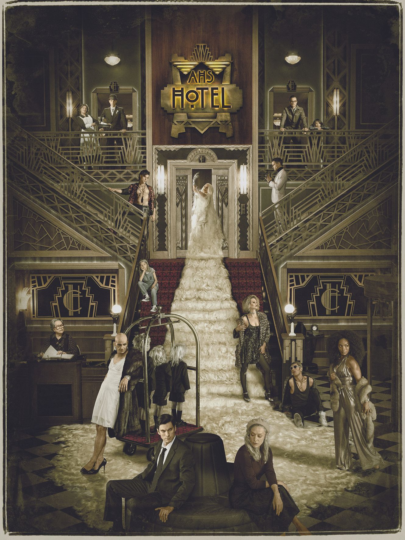American Horror Story Hotel Opening Credits Teasers And Artwork
