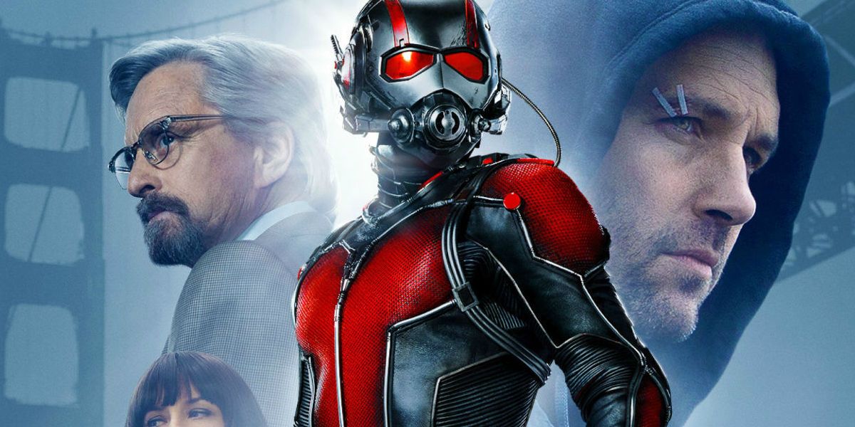 Ant-Man poster with Michael Douglas and Paul Rudd