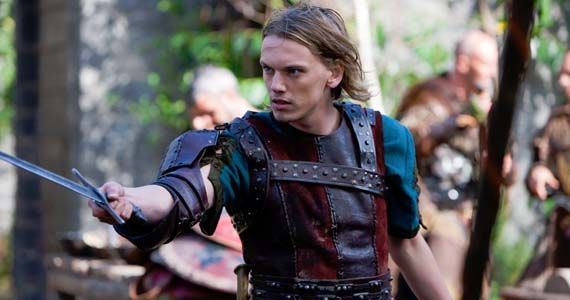 Jamie Capbell Bower play Arthur in Starz' 'Camelot'