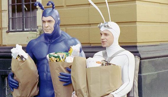 Arthur is the sidekick for The Tick