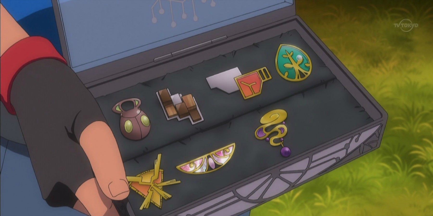 Pokemon - Ash's gym badges