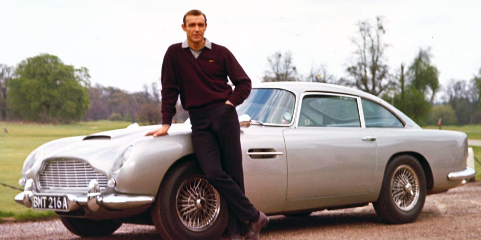 Aston Martin DB5 Goldfinger - Coolest James Bond Gadgets