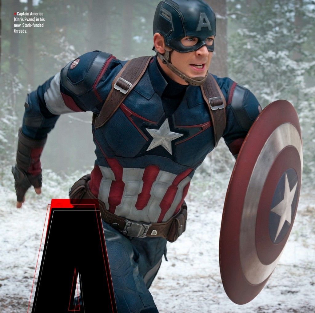 Avengers: Age of Ultron - Captain America's Costume