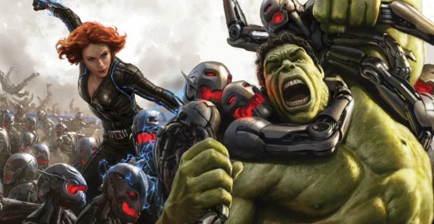 Avengers: Age of Ultron details - Hulk and Black Widow