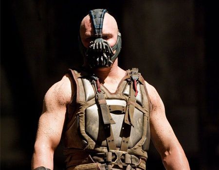 Tom Hardy as Bane from The Dark Knight Rises
