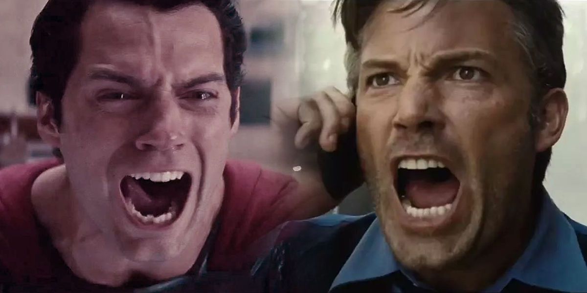 Batman V Superman Angry