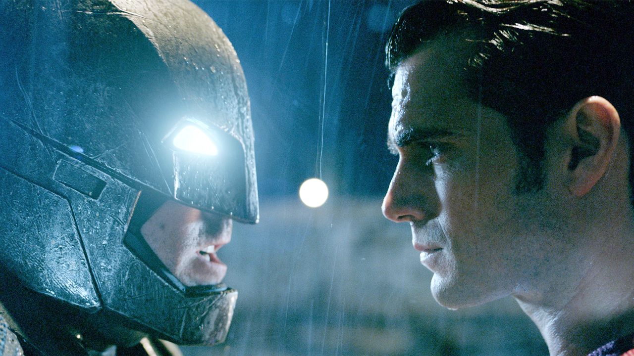 Ben Affleck and Henry Cavill in Batman V Superman