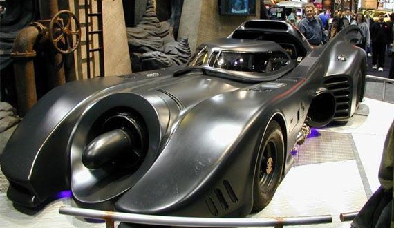 The Batmobile from Tim Burton's 1988 Batman