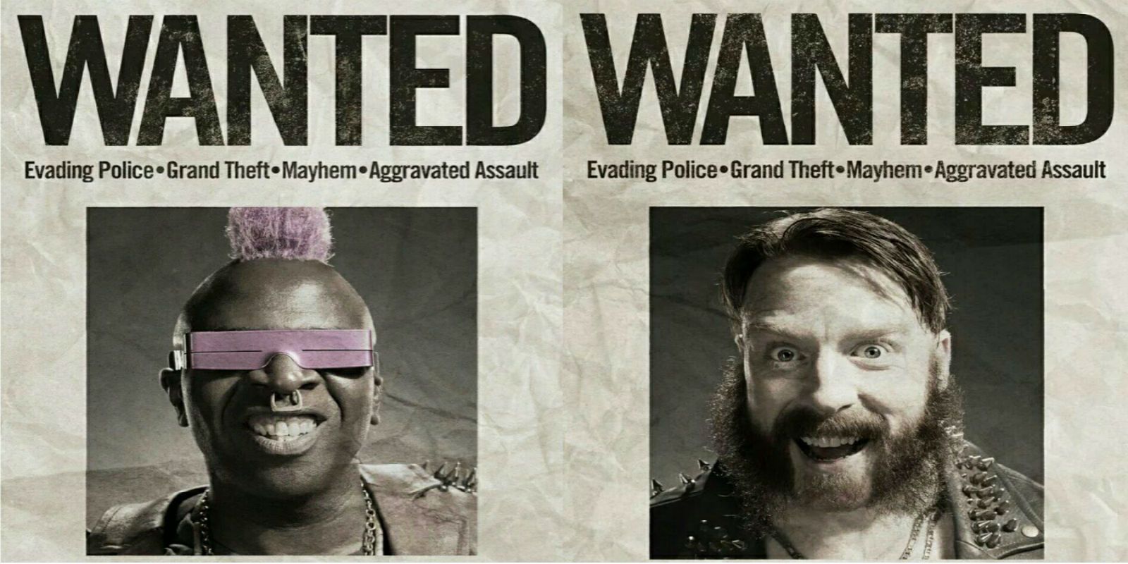 Bebop and Rocksteady wanted posters