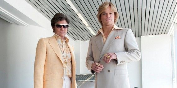With Michael Douglas in Behind the Candelabra - Best Matt Damon Performances