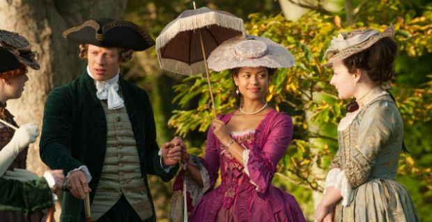 James Norton and Gugu Mbatha-Raw in Belle